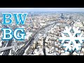 Beograd na snegu, na vodi, Savski Venac, Vračar, Voždovac / Belgrade in snow; 4K