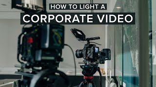 HOW TO LIGHT A CORPORATE INTERVIEW VIDEO | APUTURE 600D