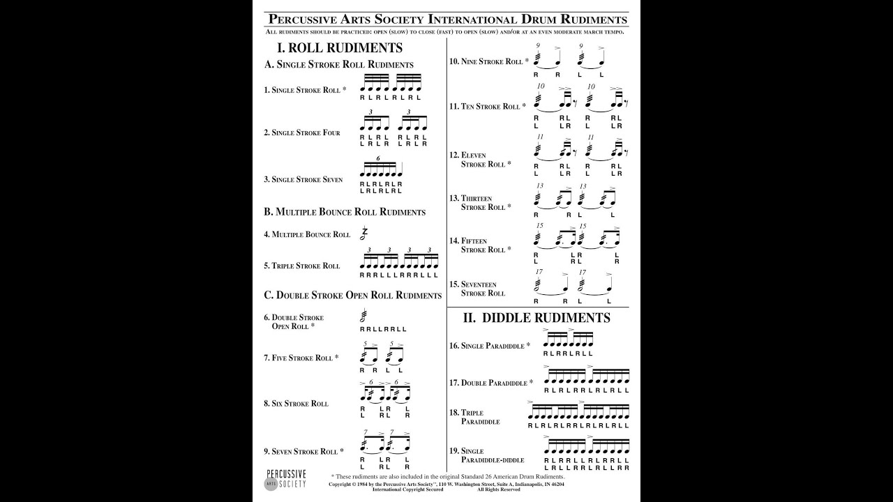 what-is-a-rudiment-youtube