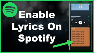 How To Enable Lyrics On Spotify screenshot 4