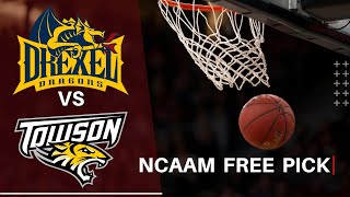 Drexel @ Towson- Thursday 1/25/24- NCAAM Picks and Predictions | Winning Free Picks