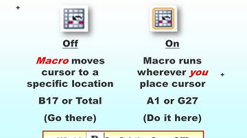 Excel 2010 - Recording Macros