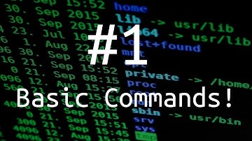 ls cd cat mv cp whoami pwd (Basic Bash commands)! Linux Terminal 101
