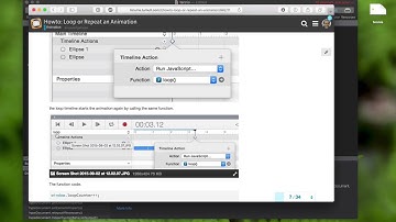 Looping timelines & animations in Tumult Hype