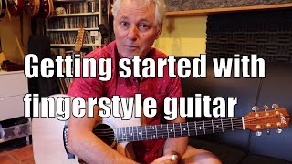 Getting started with fingerstyle guitar; Michael Fix plays Liebestraum chords