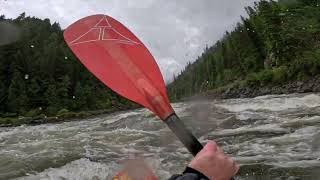 Kayaking Lower 15 Lochsa river 11,000cfs