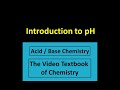 Introduction to pH