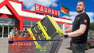 I Bought Every Weird Tool I Found in Bauhaus AKA Germany's Biggest Hardware Store!