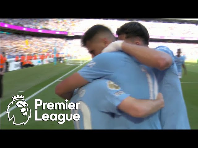 Rodri blasts Manchester City 3-1 in front of West Ham | Premier League | NBC Sports