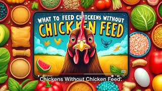 What to Feed Chickens Without Chicken Feed