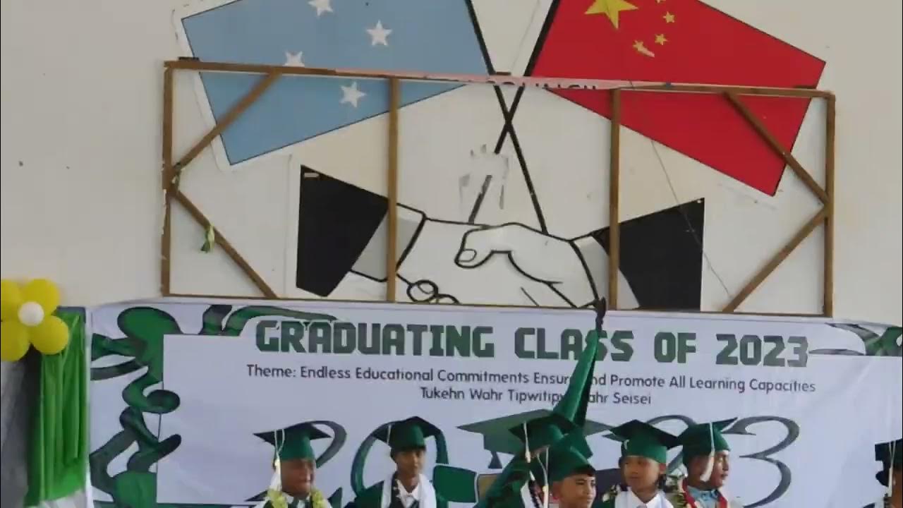 Ohmine Elementary School graduation, 072023 3809 YouTube