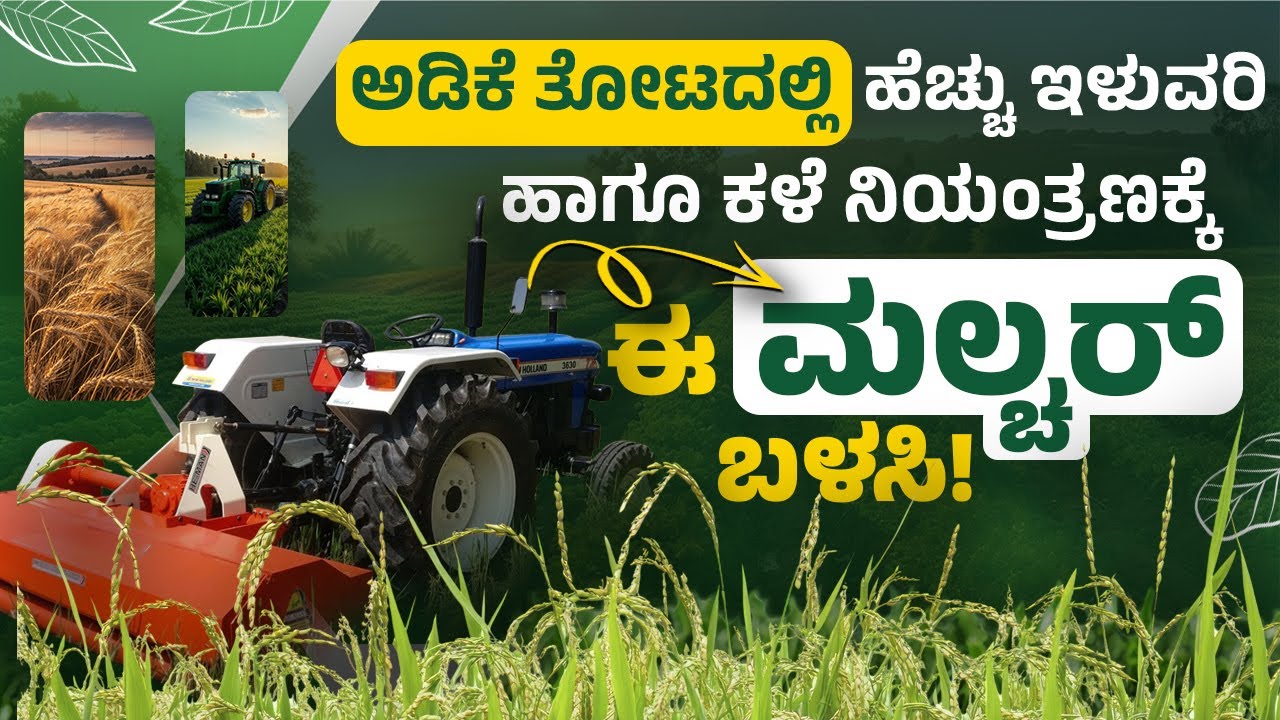 Mulcher Machine: ತೋಟದ ಕಳೆ ನಿಯಂತ್ರಣಕ್ಕೆ ಈ ಮಲ್ಚರ್ ಬಳಸುವ ಮೂಲಕ ರೈತರ ಸಮಯ ಮತ್ತು ಹಣ ಎರಡನ್ನು ಉಳಿತಾಯ ಮಾಡಬಹುದು