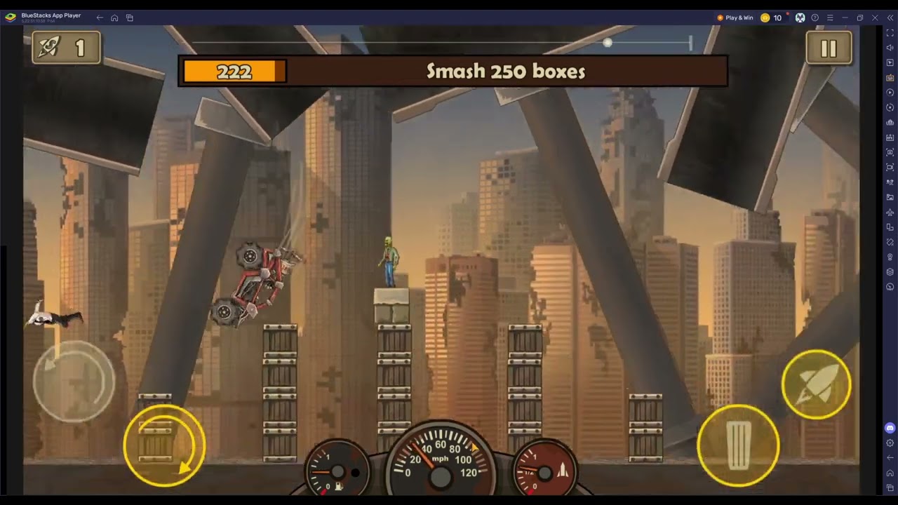 Beating Earn to die 2 Mission mode ( Full walkthrough )