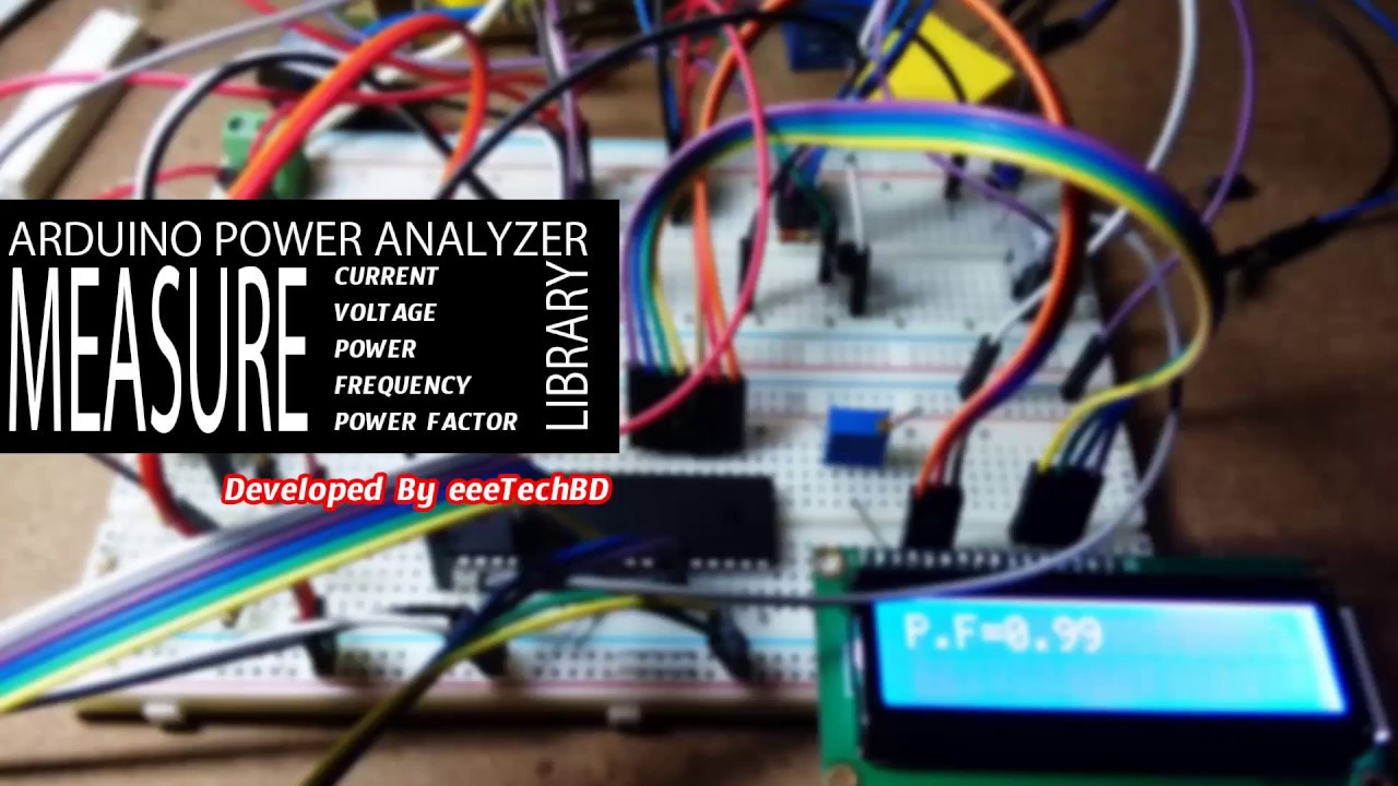 Arduino Power Analyzer-Measure Actual Parameters-Part 2 - YouTube