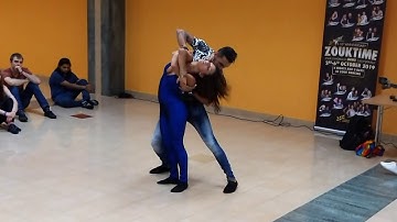 Michael and Aline - zouk demo - Sunday - Bachaturo 2019 - Warsaw