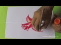 Fabric Painting Tutorials | Freehand Fabric Painting | fabric painting p...