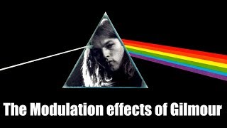 Pink Floyd:  Gilmour's use of modulation effects & the Leslie Rotating Speaker