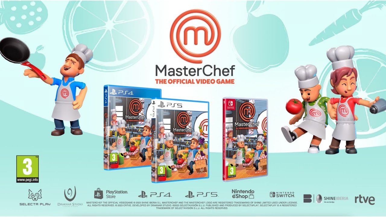 Anunciado MasterChef: El Videojuego Oficial, basado en el popular programa de cocina