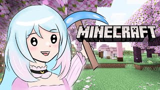 ASMR Minecraft ❤ Building the evil hayami temple! #asmr #vtuber #minecraft