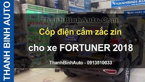 Cốp điện, cảm biến đá chân mở cốp Fortuner 2017 2018 - ThanhBinhAuto