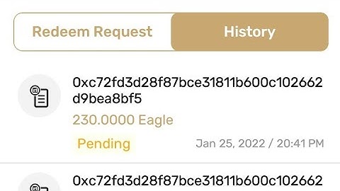 How to withdraw(redeem) your mined EMT Tokens From Eagle Network App to your CryptoKara wallets