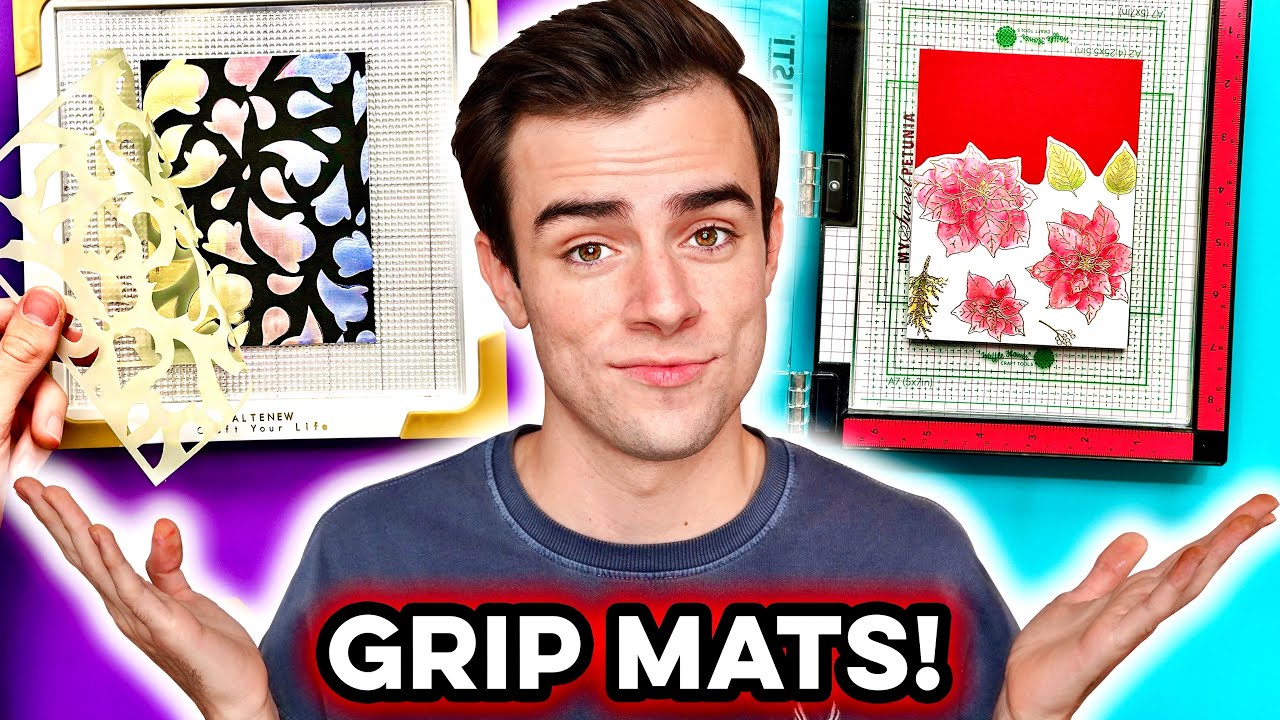 Grip Mats Comparison: Which One Is Right For YOUR Cardmaking? 