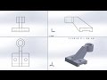 Engineering Graphics using Solidworks: Basic tutorial _3 (Extrude)