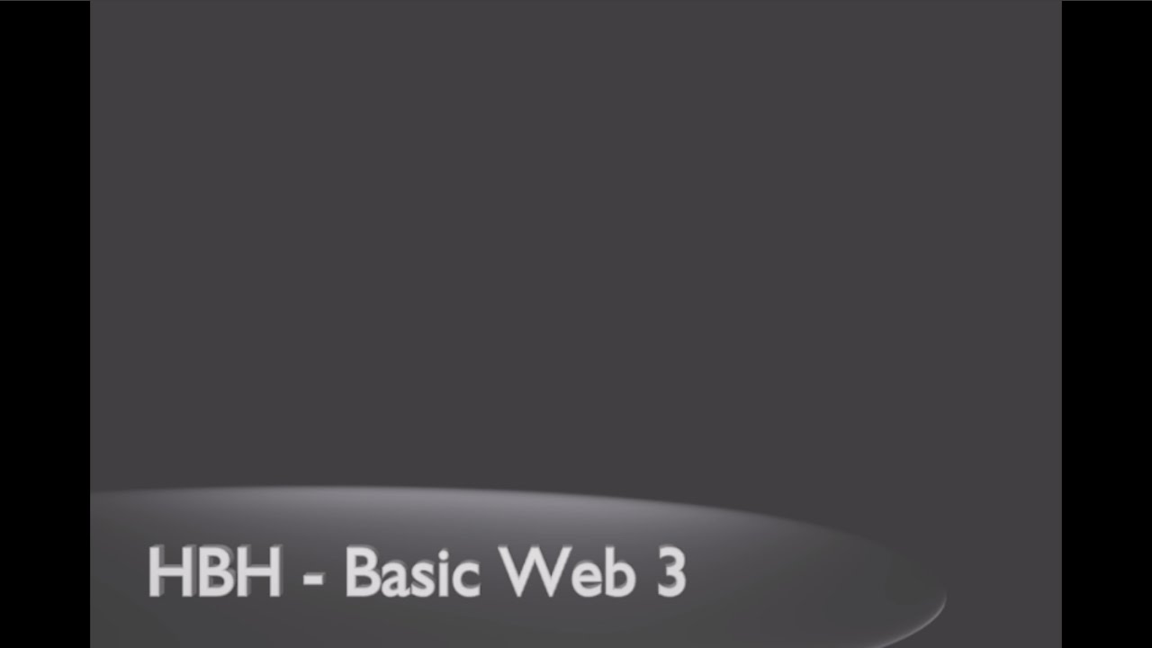 Hellbound Hackers - Basic Web 3 - YouTube