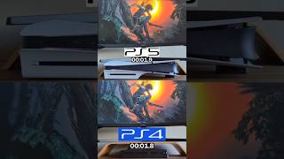 Shadow of The Tomb Raider- PS5 vs PS4 Speed Comparison