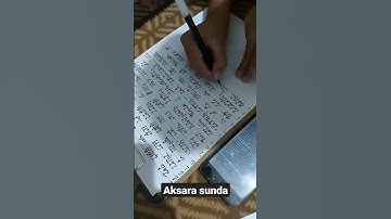 Tulisan sunda asli