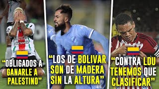 🇨🇴 PRENSA COLOMBIANA SUBESTIMA a 🇧🇴 BOLIVAR y PALESTINO 🇨🇱