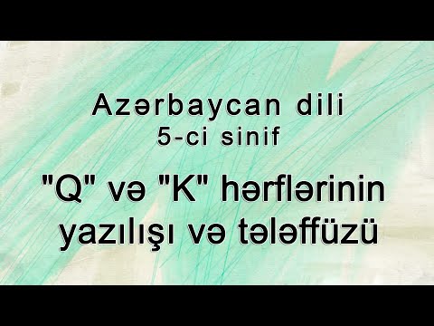Azərbaycan dili - \