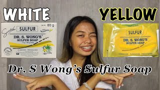 Dr. S Wongs Sulfur Soap YELLOW or WHITE? Explained. screenshot 2