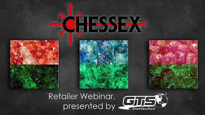 Chessex Retailer to Publisher Webinar 15 OCT 2019