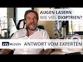 Augen lasern: Wie viel Dioptrien sind möglich? | Expertenantwort von Prof. Dr. Frohn