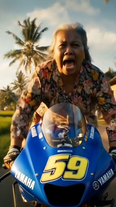 Video AI Nenek Balap generate dari google veo3 yang lagi viral #veo3 #prompt #klingai #veo2