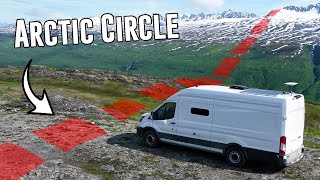 I Drove 2,415 Miles to the Arctic Circle! | Van Life Journey