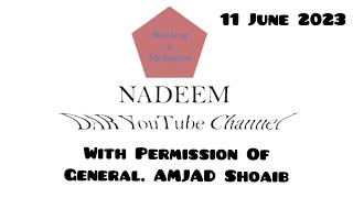 General AMJAD Shoaib V Log of 11 June 2023