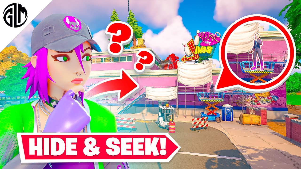 EXTREME FORTNITE HIDE & SEEK!