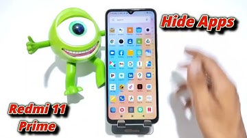 Redmi 11 prime hide app kaise kare/How to hide apps in redmi 11 prime/app hide