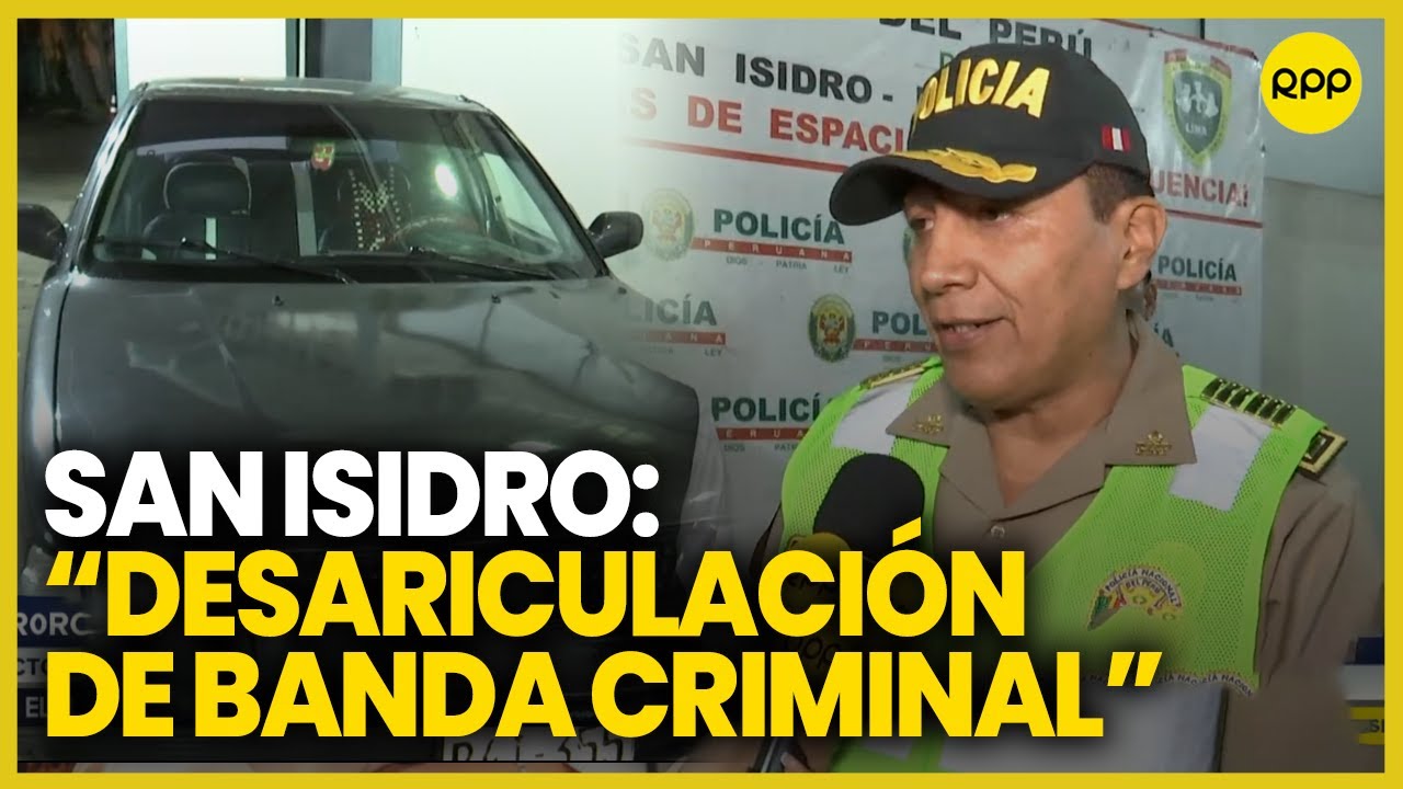 San Isidro: PNP captura a banda de falsos colectiveros - YouTube