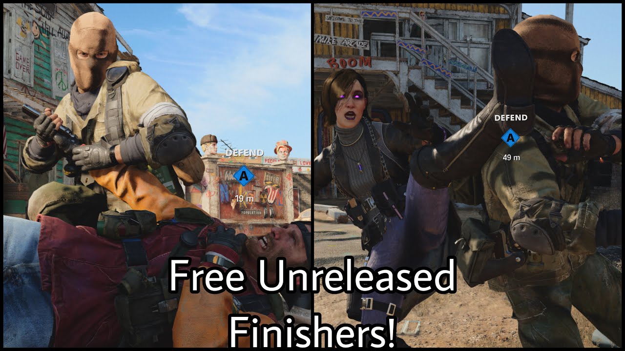 (PATCHED) 2 New Free Unreleased Finishing Moves in Black Ops Cold War