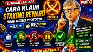 NOAH NEXUS PROTOCOL TUTORIAL CARA KLAIM/UNSTAKED LEWAT BLOCKCHAIN BSCscan #fyp #foryou #gnoah #fy