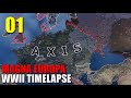 Europe in Flames Part 01 - Hoi4 WWII Timelapse