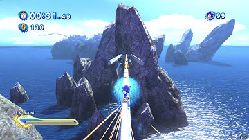 SONIC GENERATIONS UNLEASHED PROJECT WINDMILL ISLE ACT 2 SPEEDRUN 158