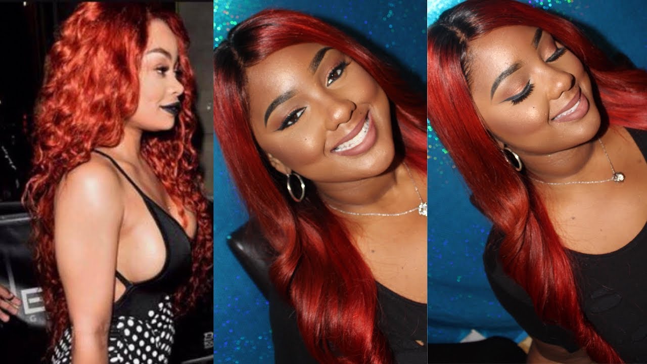 bright hair, joico fiery coral, blac chyna inspired, blac chyna hair, joico...