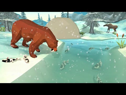 Polar Bear Survival Simulator - Android - Full Gameplay