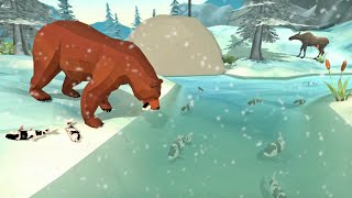Polar Bear Survival Simulator - Android - Full Gameplay screenshot 1