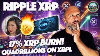 Ripple XRP 17% Burn Rate & Caroline D Pham Doubles Down, QUADRILLIONS On XRPL?