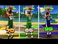 BEST JUMPSHOTS for EVERY BUILD/3PT RATING on 2K21! NEVER MISS AGAIN!